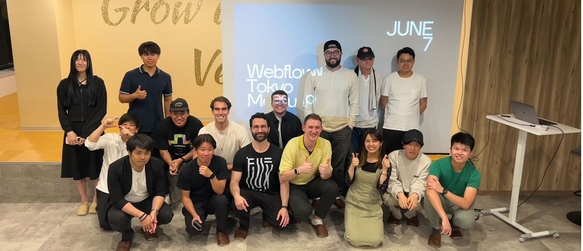 Webflow Tokyo Meetup イベントグループ写真