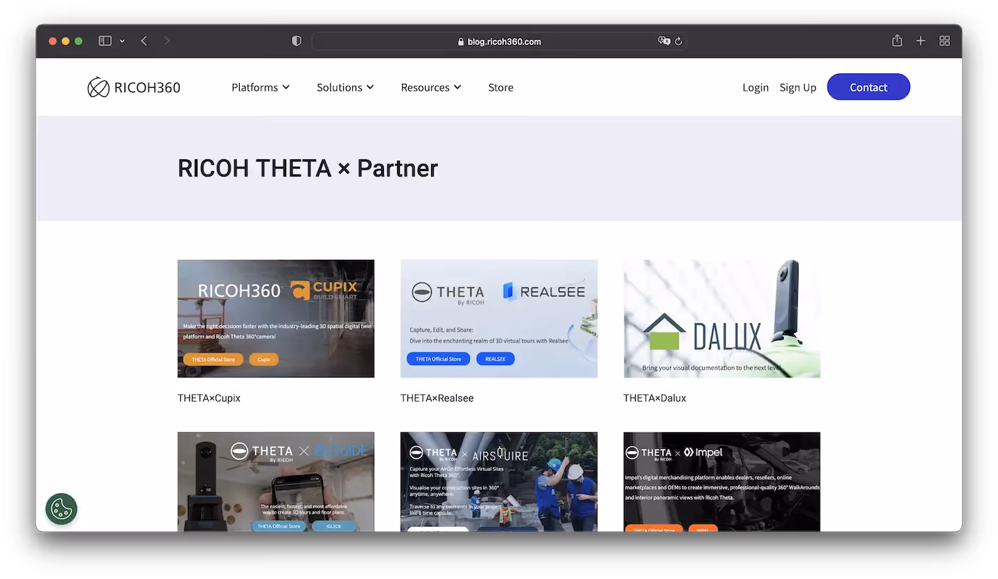 RICOH THETA Partners